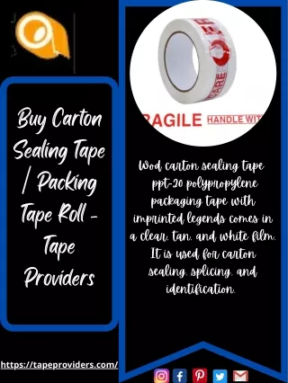 Get Custom Packaging Tape with dispenser - Tape Providers