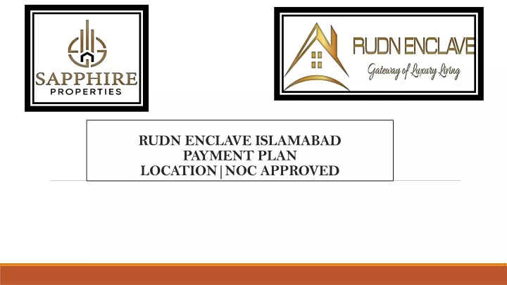 rudn enclave islamabad payment plan location