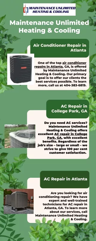 AC Repair in Atlanta