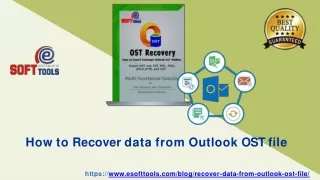 how to recover data from outlook ost file
