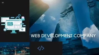 web development company