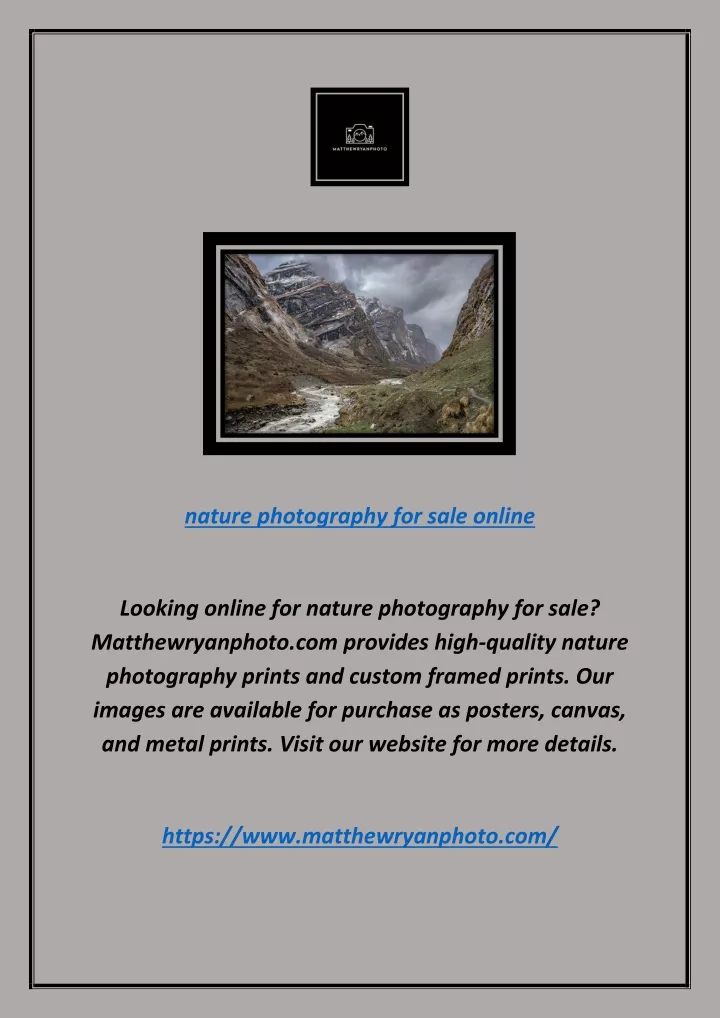 nature photography for sale online