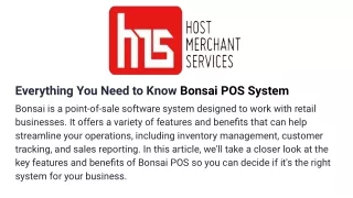 everything you need to know bonsai pos system