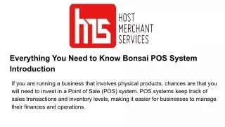 everything you need to know bonsai pos system