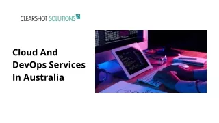Cloud And DevOps Services In Australia