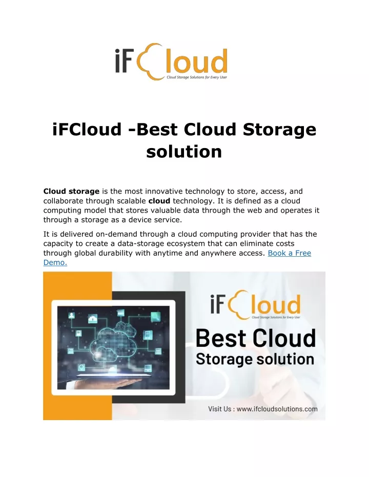 ifcloud best cloud storage solution