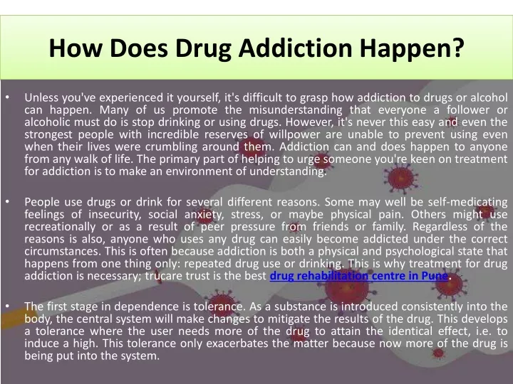 how does drug addiction happen