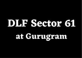 dlf sector 61 at gurugram