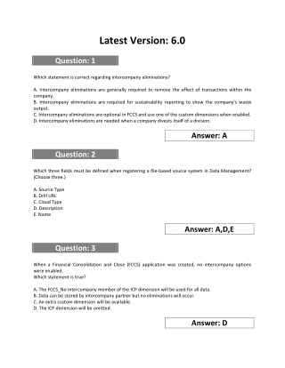 latest version 6 0