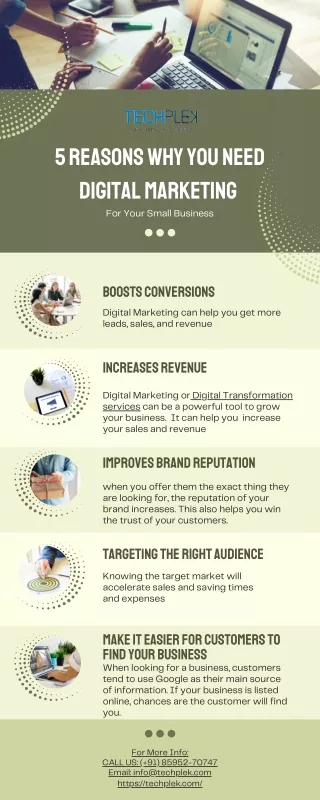 5 reasons why you need digital marketing for your