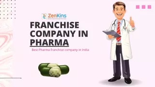 Franchise Company in Pharma | Zenkins Pharma