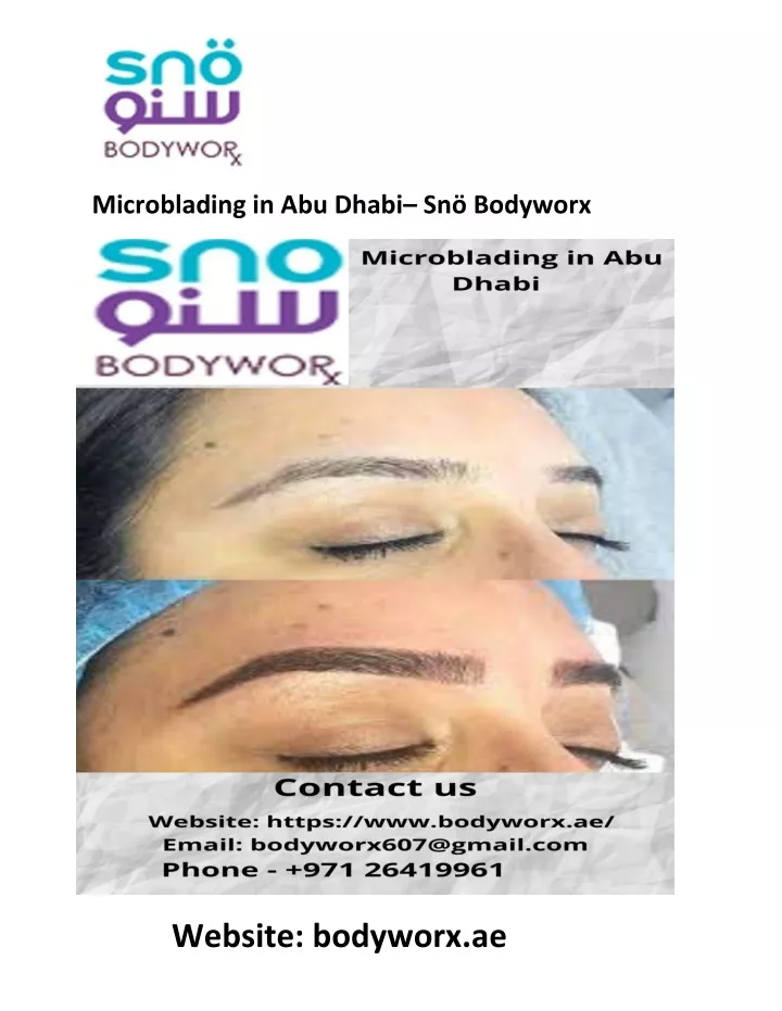 microblading in abu dhabi sn bodyworx