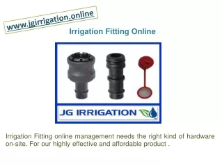 Irrigation Products