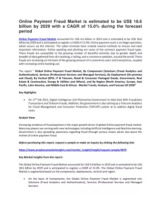 online payment fraud market is estimated