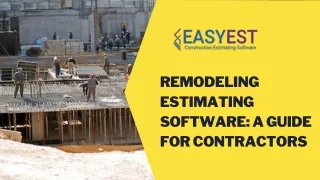 remodeling estimating software a guide