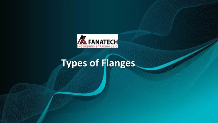 types of flanges