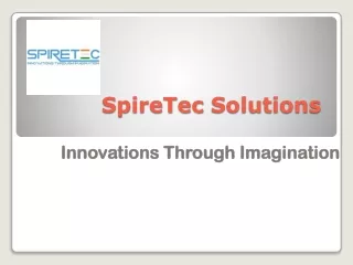 SpireTec Solutions - ppt