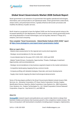 global smart governments market