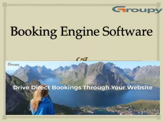 Booking Engine Software