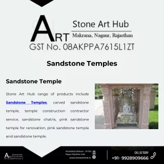 sandstone temples