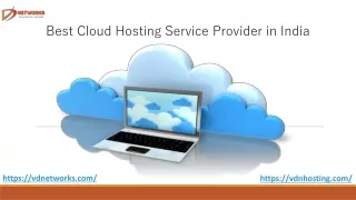 Best Cloud Hosting Service Provider in India