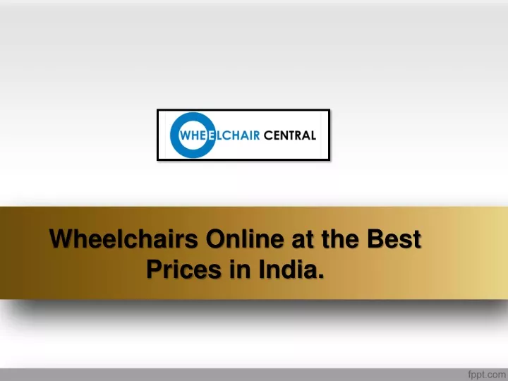 wheelchairs online at the best prices in india