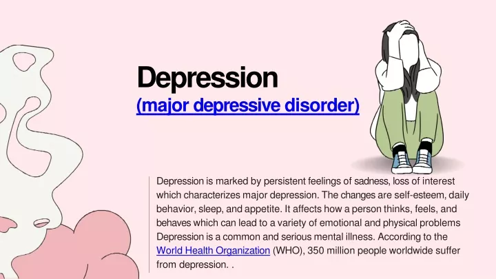 depression major depressive disorder