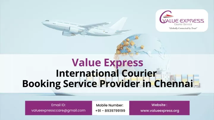 value express international courier booking