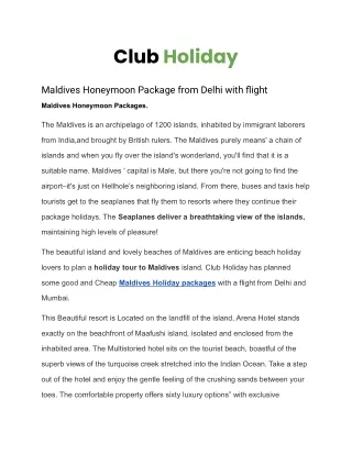 Club Holiday PDF