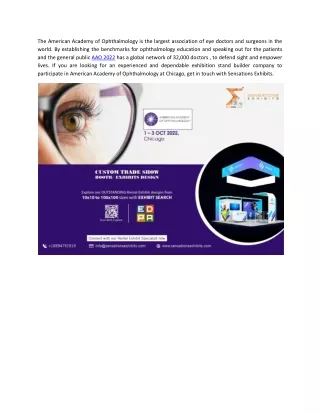 the american academy of ophthalmology