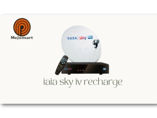 tata sky tv recharge