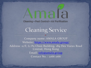 Cleaning Service
