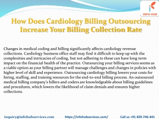 how does cardiology billing outsourcing increase