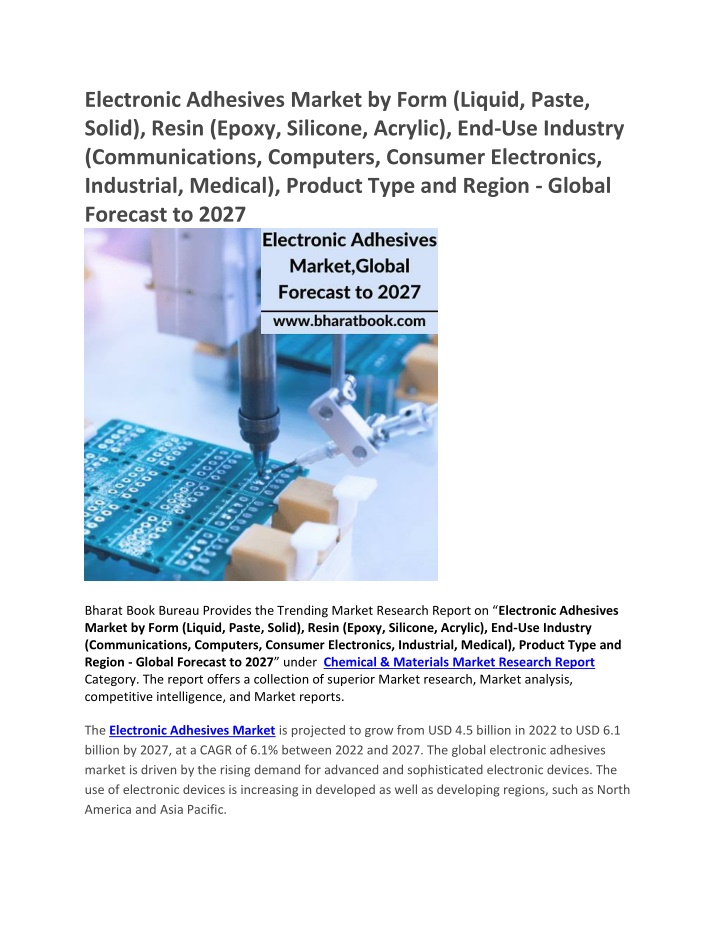 electronic adhesives market by form liquid paste
