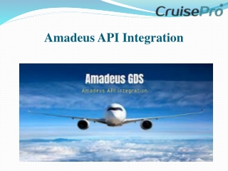 amadeus api integration