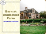 Are Rustic/ Barn Wedding Massachusetts on a downward trend? - slide 1