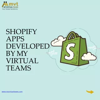 Shopify App Development Company USA - My Virtual Teams