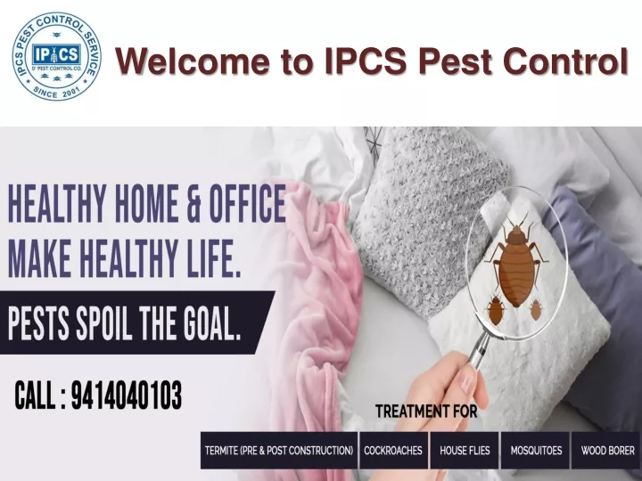 welcome to ipcs pest control