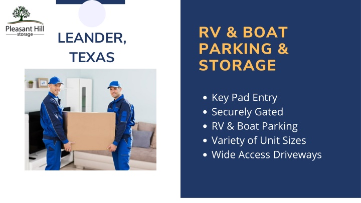 rv boat parking storage