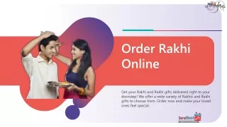 Order Rakhi and Rakhi Gifts Online via Sendbestgift