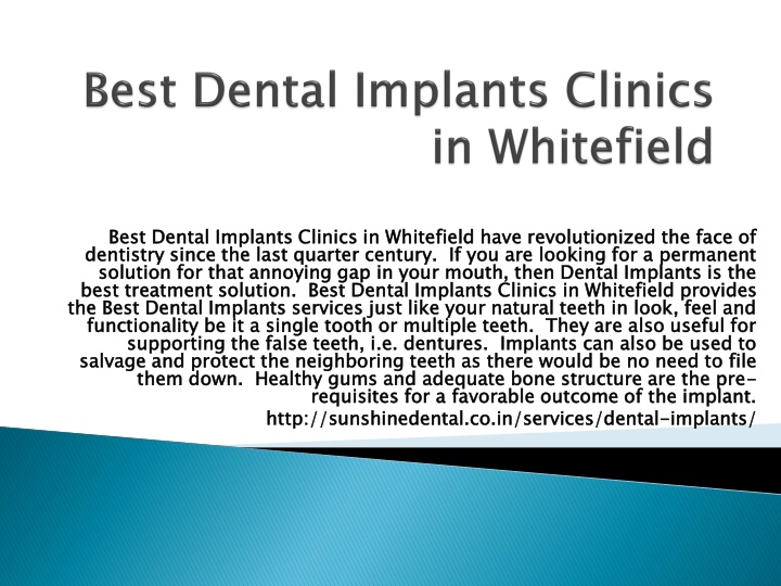 best dental implants clinics in whitefield