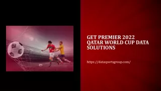 get premier 2022 qatar world cup data solutions
