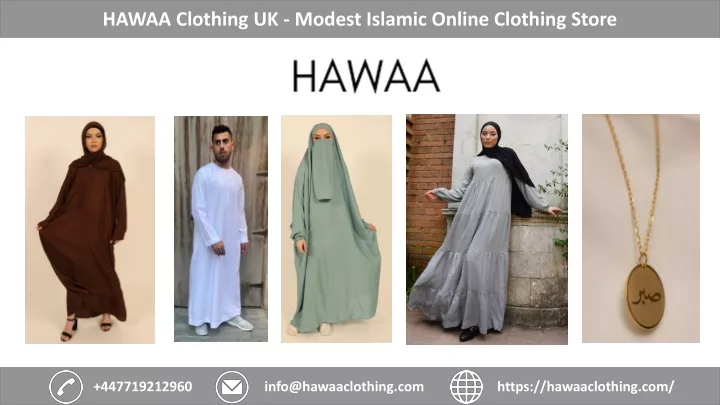 hawaa clothing uk modest islamic online clothing