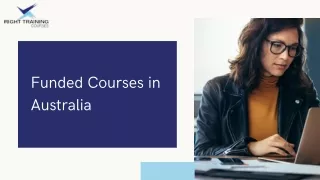 Funded Courses in Australia