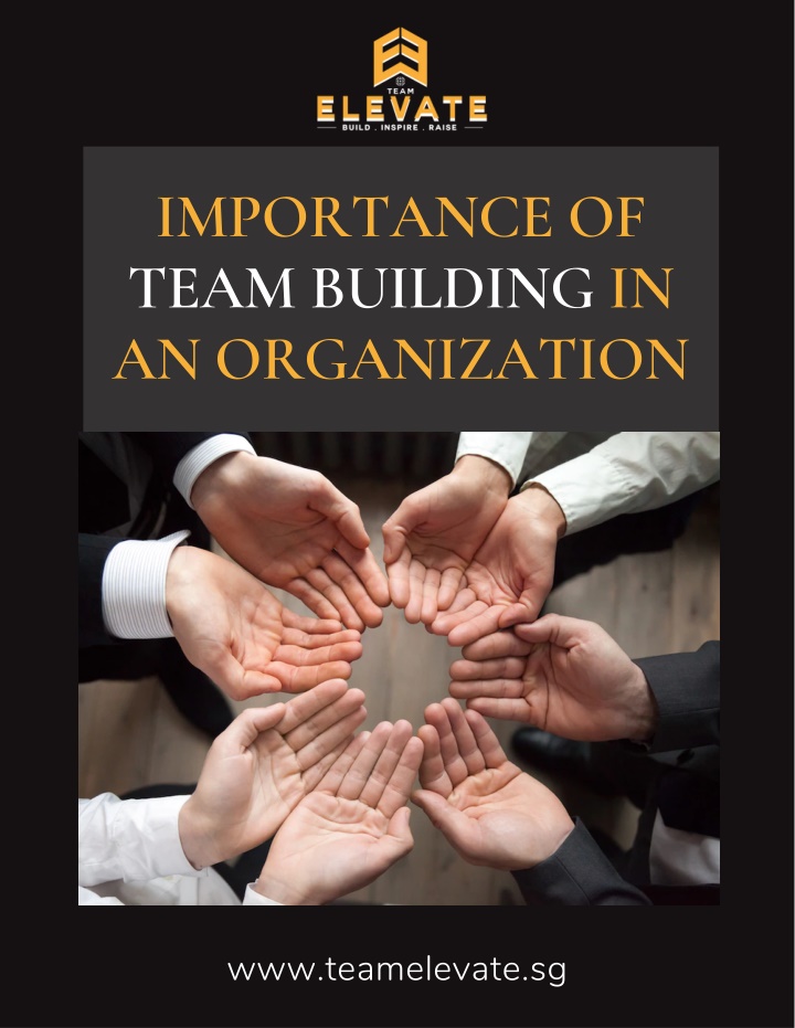 importance of team building in an organization