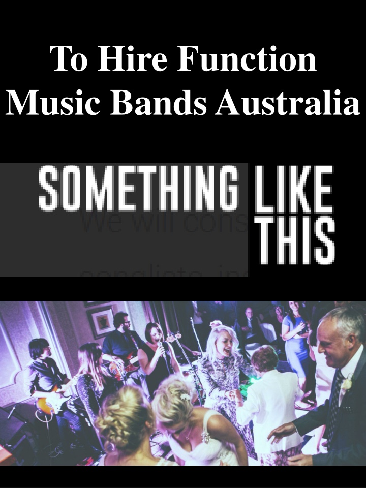 to hire function music bands australia