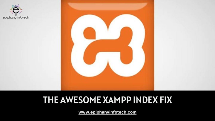 the awesome xampp index fix