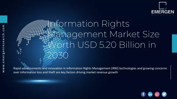 information rights management market size worth