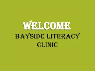 welcome