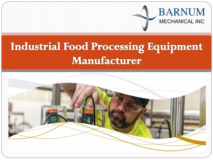 industrial food processing equipment manufacturer